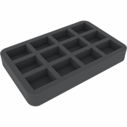 HS040A039 Feldherr foam tray for Warhammer Fantasy - 12 compartments