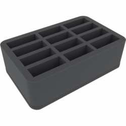 HS085A016 Feldherr foam tray for Warhammer Fantasy - 12 compartments