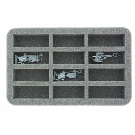 HS035A057 Feldherr foam tray for Warhammer Fantasy - 12 compartments