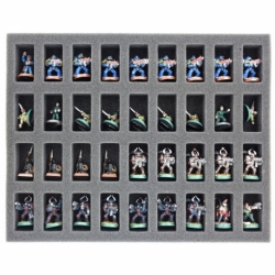 FS035A025 Full-Size foam tray for Warhammer Fantasy - 36 compartments
