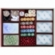 Feldherr Organizer Insert for Wingspan Asia (sleeved) - board game box