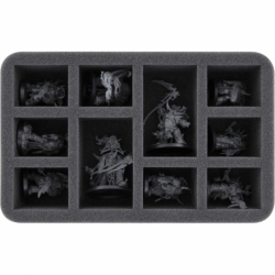 Feldherr Half-Size Case 90 for 20 miniatures with up to 32 mm bases