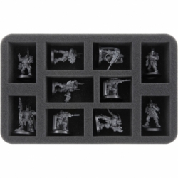 Feldherr Half-Size Case 90 for 26 miniatures with 32 mm and 40 mm bases