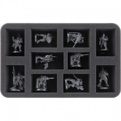Feldherr Half-Size Case 90 for 26 miniatures with 32 mm and 40 mm bases