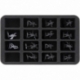 Feldherr Half-Size Case 90 for 26 miniatures with 32 mm and 40 mm bases