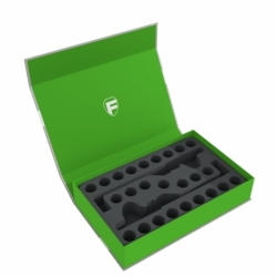 Feldherr Magnetic Box green for Subbuteo - Professional Edition