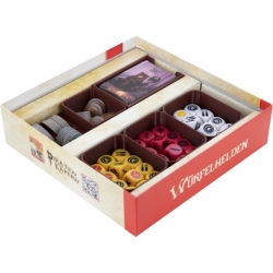 Feldherr Organizer insert for Dice Hunters of Therion - core game box