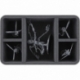 HS090A009 Feldherr foam tray for Sylvaneth - The Lady of the Vines + 4 miniatures