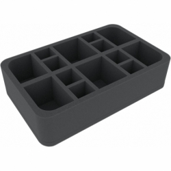 HS065A012 Feldherr foam tray for Malifaux - 14 compartments