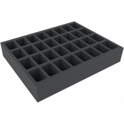 FS050A096 Feldherr Foam Tray with 32 compartments for Flames of War - medium bases