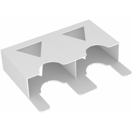 Feldherr card holder insert for Here to Slay - core game + expansion - core game box