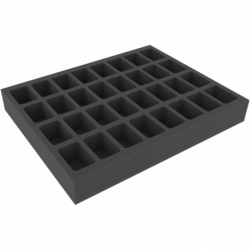 FS045A007 Feldherr Foam Tray with 32 compartments for Flames of War - medium bases