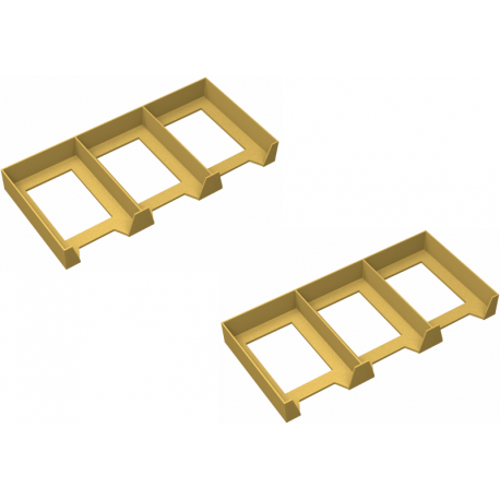 2 pcs. Feldherr card holder set for The Settlers of Catan (Mayfair)
