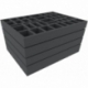 Feldherr foam set + Organizer Insert for HeroQuest (2021): core game + 3 expansions - core game box