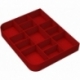 Feldherr Quarter-Size token tray for game material - 13 compartments