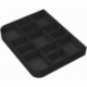Feldherr Quarter-Size token tray for game material - 13 compartments