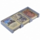 Feldherr card holder for game cards in 54 x 80 mm format - 120 cards - 3 compartments