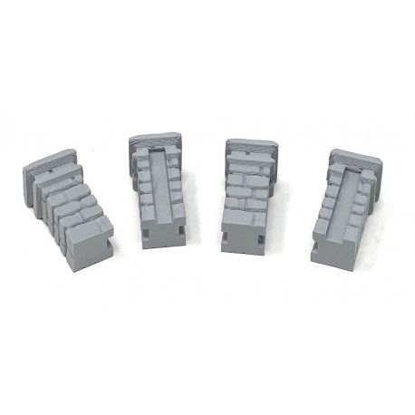 Stone Wall Set 01 - Straights