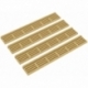 4 pcs. value set Feldherr Mini Dashboards for Star Wars: X-Wing
