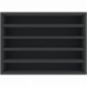 DD060A001 foam tray H0 Gauge - vertical - 5 slots for model railway locomotives, wagons and vehicles