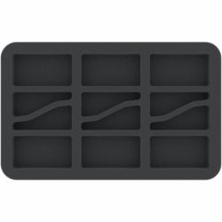 HS035A016 35 mm foam tray for miniatures in scale 1:72 (20 mm) – 12 compartments