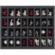 FS040A008 40 mm foam tray for miniatures in scale 1:56 (28 mm) – 32 compartments
