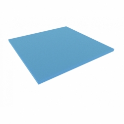 1000 mm x 1000 mm x 30 mm foam sheet blue