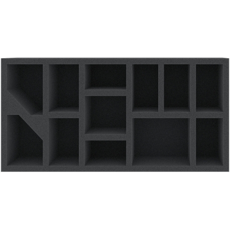 Feldherr foam set + Organizer Inserts for Descent: Legends of the Dark - The Betrayer's War - board game box