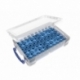 Feldherr paint racks + token trays for 4L Really Useful Boxes - 56 Citadel Paint Pots (12 ml) + game material
