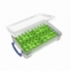 Feldherr paint racks + token trays for 4L Really Useful Boxes - 56 Citadel Paint Pots (12 ml) + game material