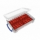 Feldherr paint racks + token trays for 4L Really Useful Boxes - 56 Citadel Paint Pots (12 ml) + game material