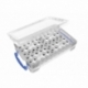 Feldherr paint racks + token trays for 4L Really Useful Boxes - 56 Citadel Paint Pots (12 ml) + game material
