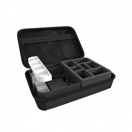 Feldherr Half-Size Case 50 with foam tray and Organizer Insert trays for Star Wars: X-Wing
