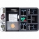 Feldherr Half-Size Case 50 with foam tray and Organizer Insert trays for Star Wars: X-Wing