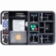 Feldherr Half-Size Case 50 with foam tray and Organizer Insert trays for Star Wars: X-Wing