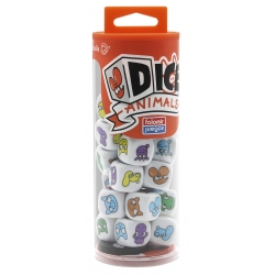 Juego de dados DICE Animals de Falomir Juegos
