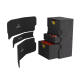 Stronghold 200+ XL Black de Gamegenic