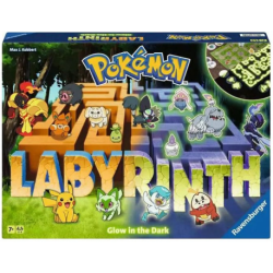 Pokémon Juego de Mesa Labyrinth Glow in the Dark (Multi Idioma) de Ravensburguer