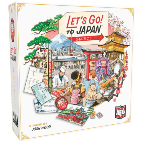 Board game Let's go! To Japan by Delirium Games
