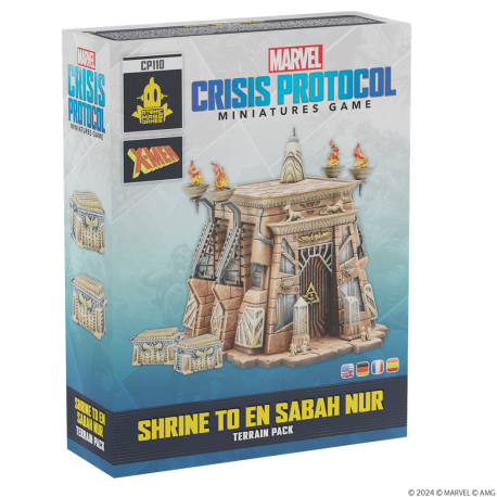 Marvel Crisis Protocol: Shrine to En Sabah Nur Terrain Pack from Atomic Mass Games