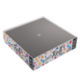 Magnetic Dice Tray Square Black/Gray