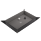 Magnetic Dice Tray Rectangular Black/Gray