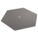 Magnetic Dice Tray Hexagonal Black/Gray