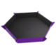 Magnetic Dice Tray Hexagonal Black/Purple