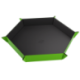 Magnetic Dice Tray Hexagonal Black/Green