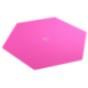 Magnetic Dice Tray Hexagonal Black/Pink