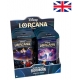 Juego de cartas Disney Lorcana TCG Rise of the Floodborn Mazos de inicio (8 unidades) de Ravensburger