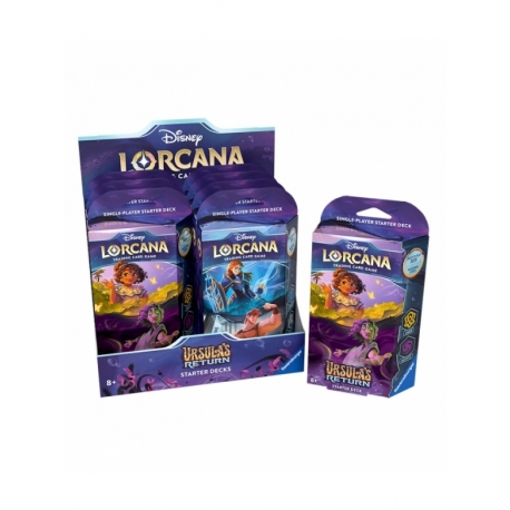 Disney Lorcana TCG: Ursula's Return - Starter Decks (8 Pack) (English) by Ravensburger