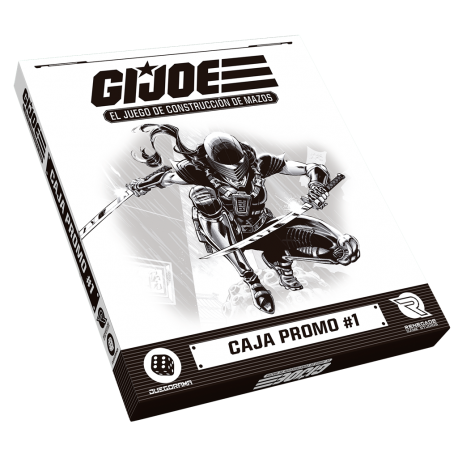 Promo box 1 for the game G.I.JOE The deck building game by Juegoram