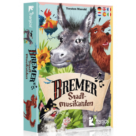 Table game Bremer Stadtmusikanten (Multi-language) from the company Franjos